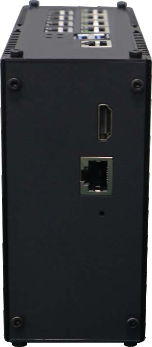 ordenador industrial con carril Din 8x LAN 1x HDMI 1x RS232