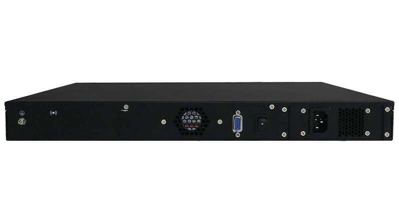 dispositivo de seguridad de red con 6x RJ45 y 2x SFP LAN