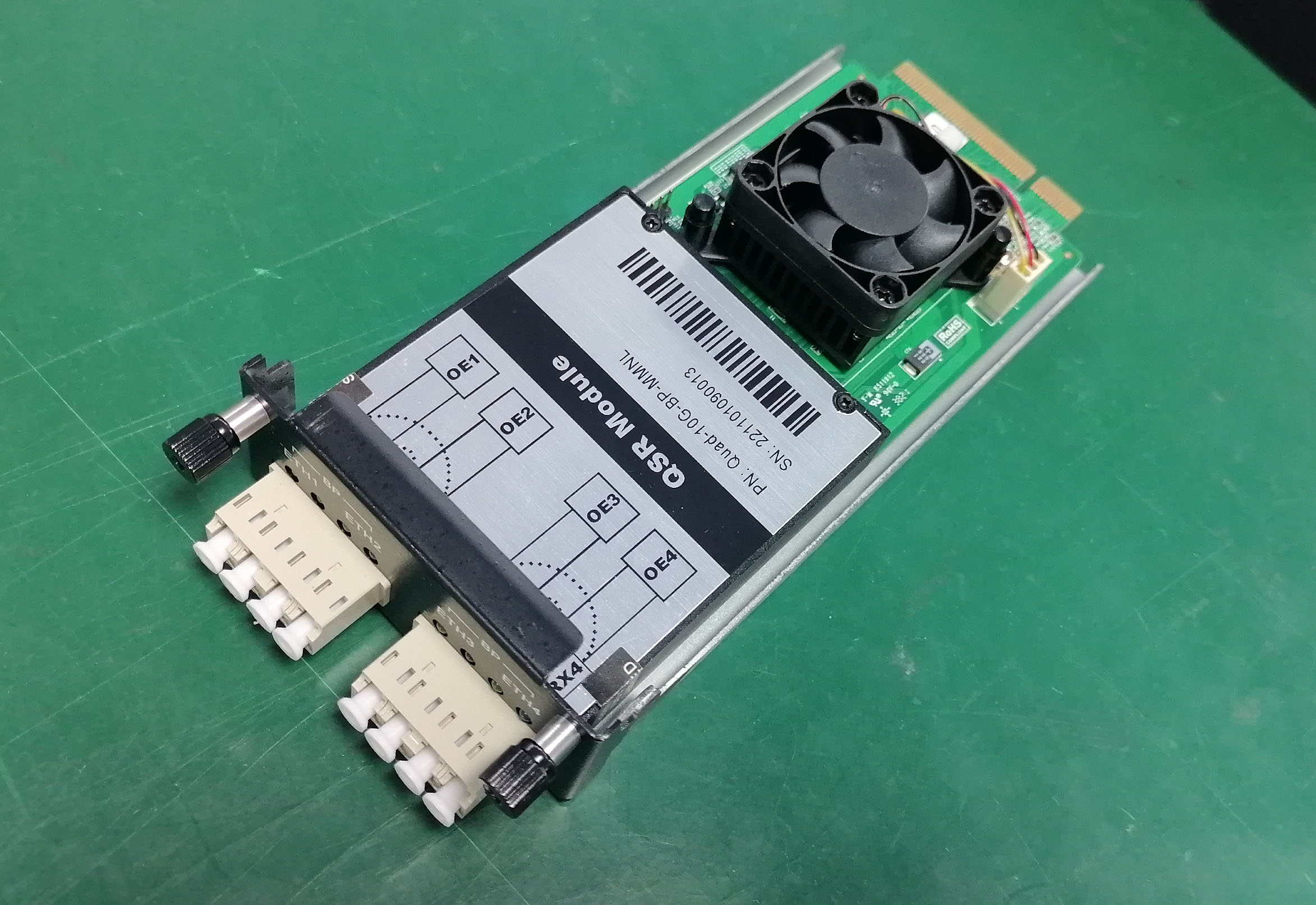 Lan card with 4x 10G and 2 optical BYPASS